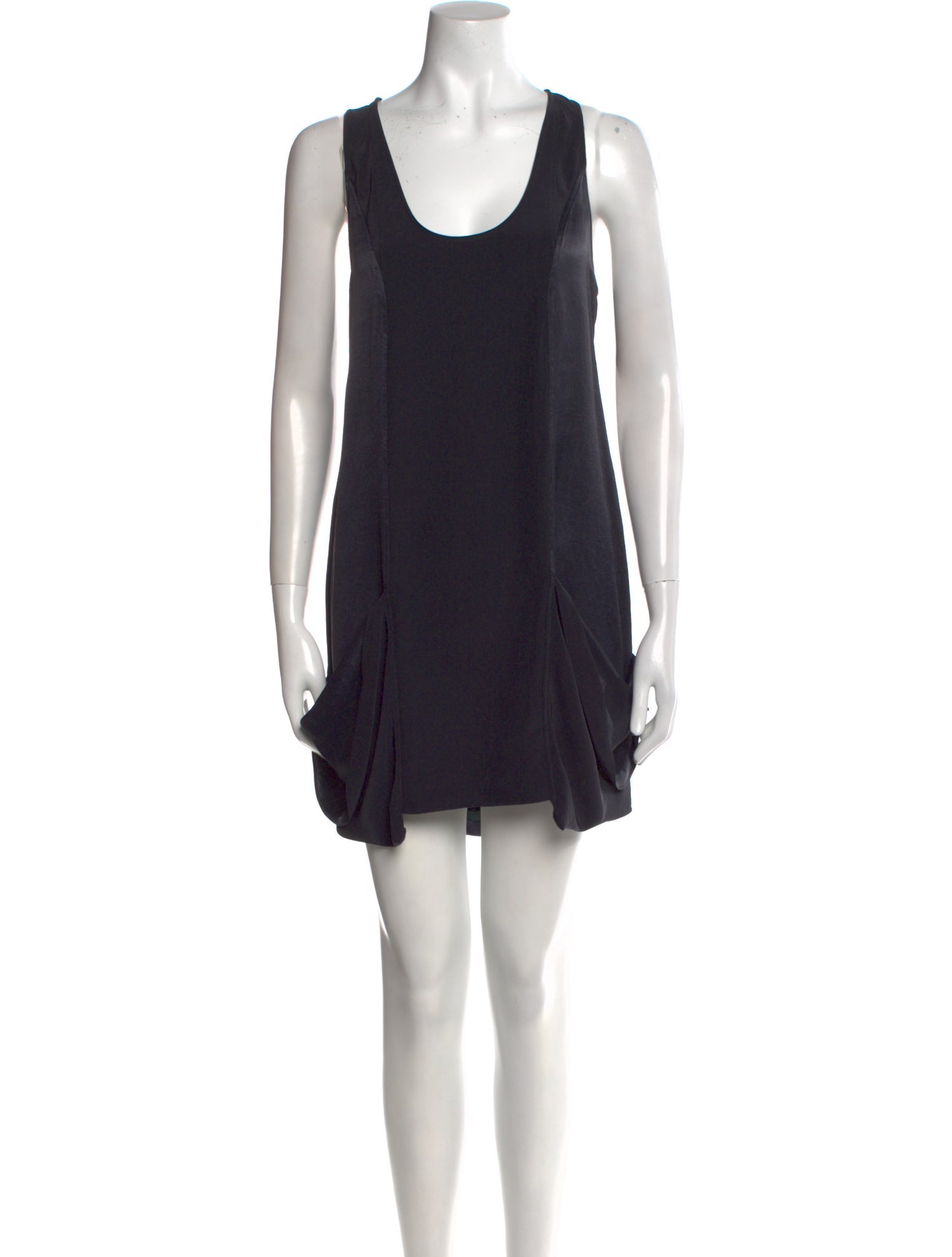 Helmut Lang Scoop Neck Mini Dress