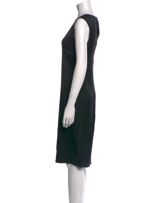 Helmut Lang Bateau Neckline Midi Length Dress