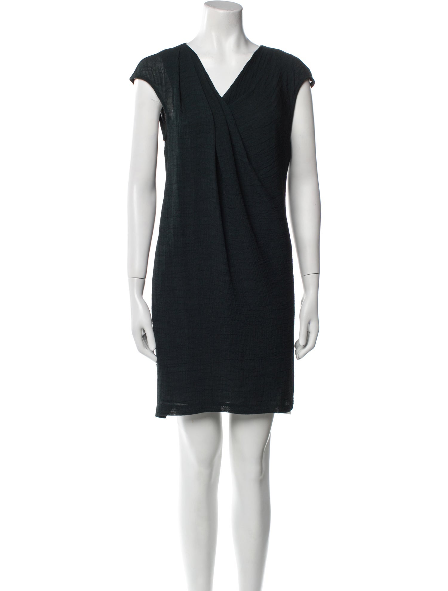 Helmut Lang V-Neck Mini Dress