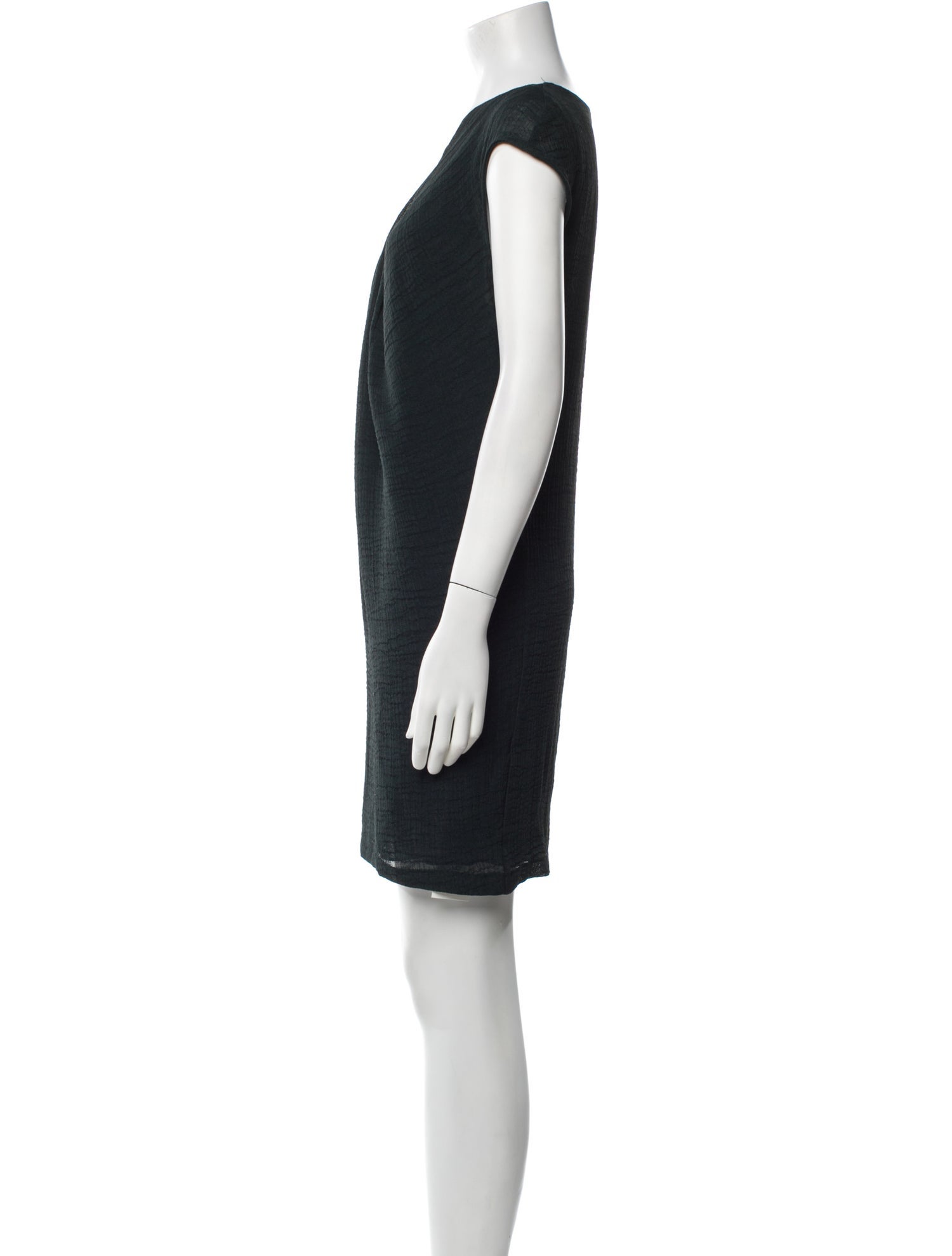 Helmut Lang V-Neck Mini Dress