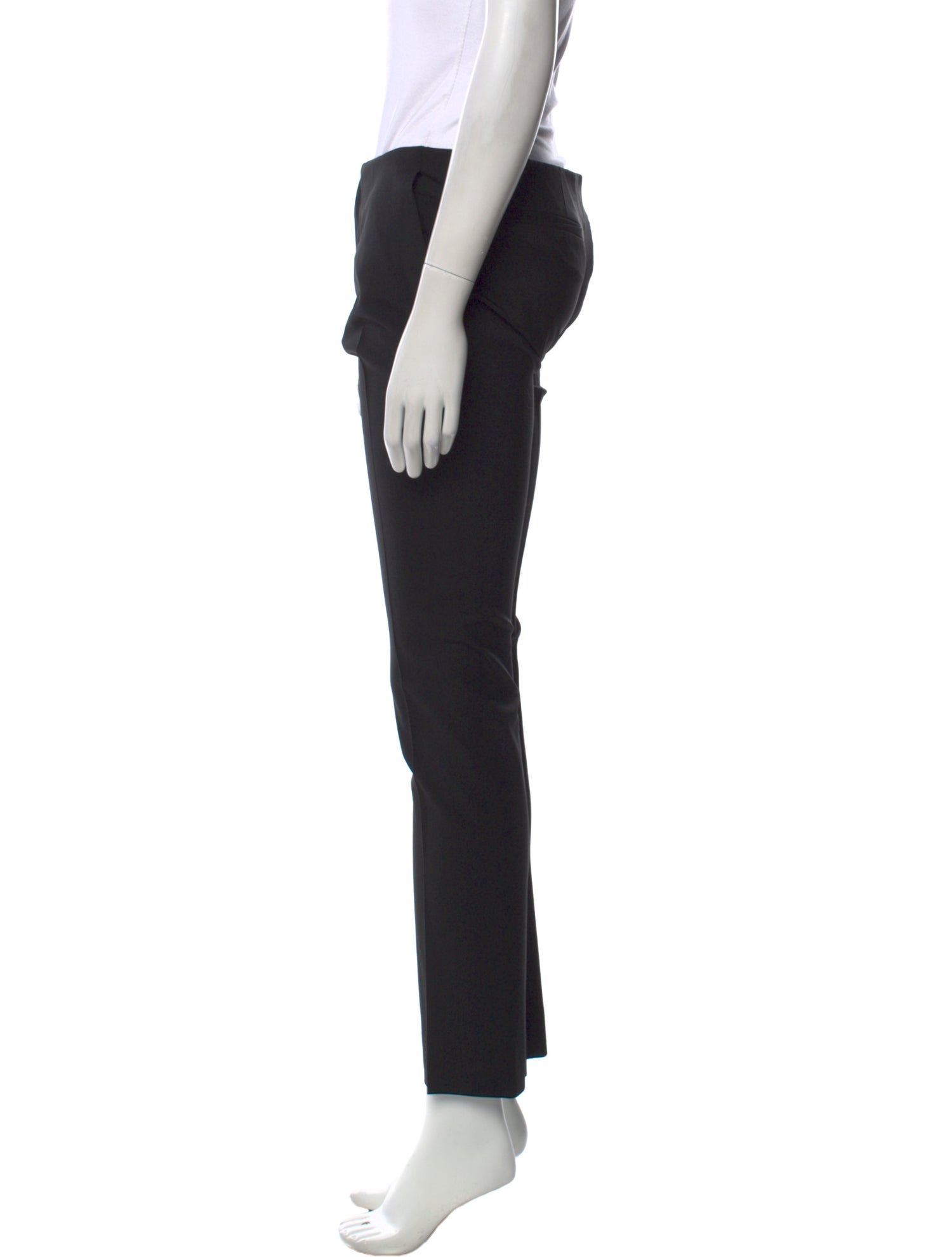 Helmut Lang Wool Straight Leg Pants