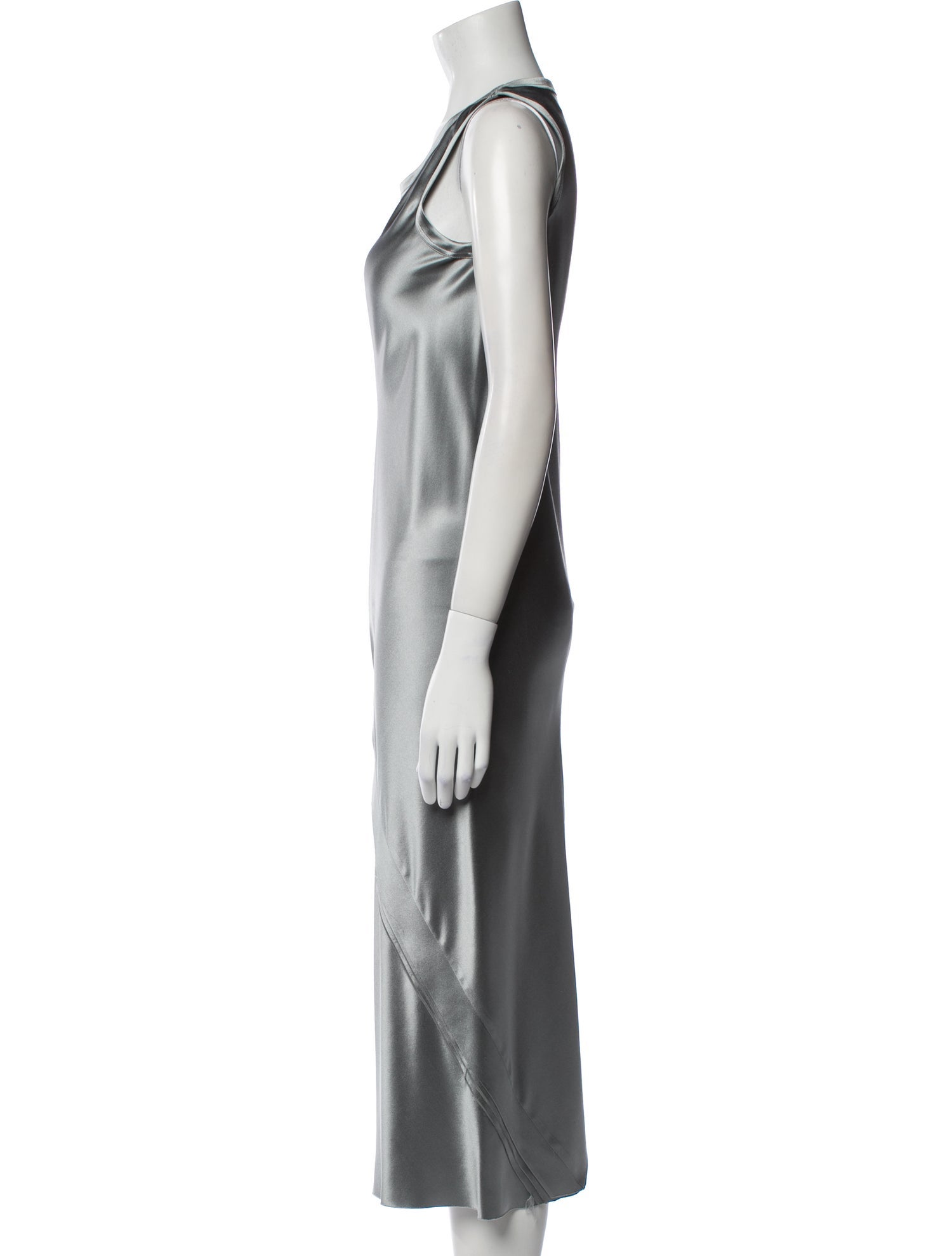 Helmut Lang Silk Long Dress