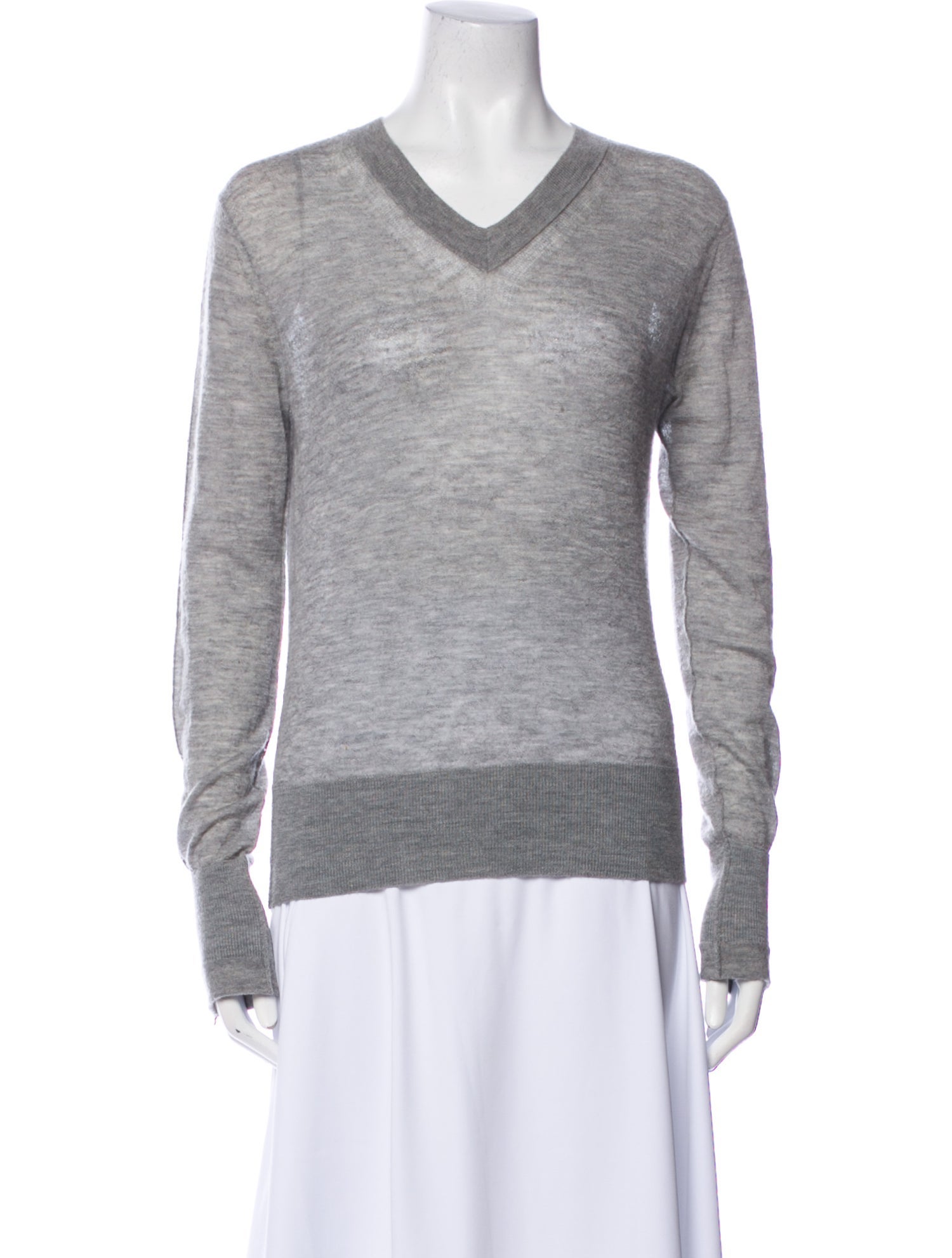 Helmut Lang Cashmere V-Neck Sweater