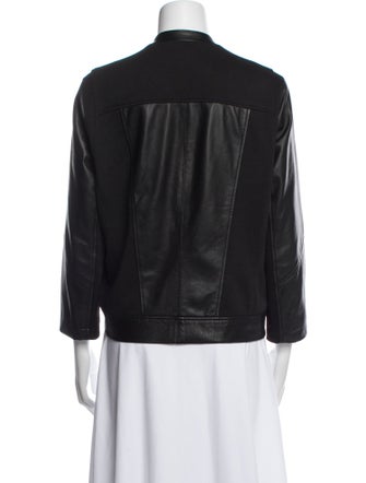 Helmut Lang Lamb Leather Bomber Jacket