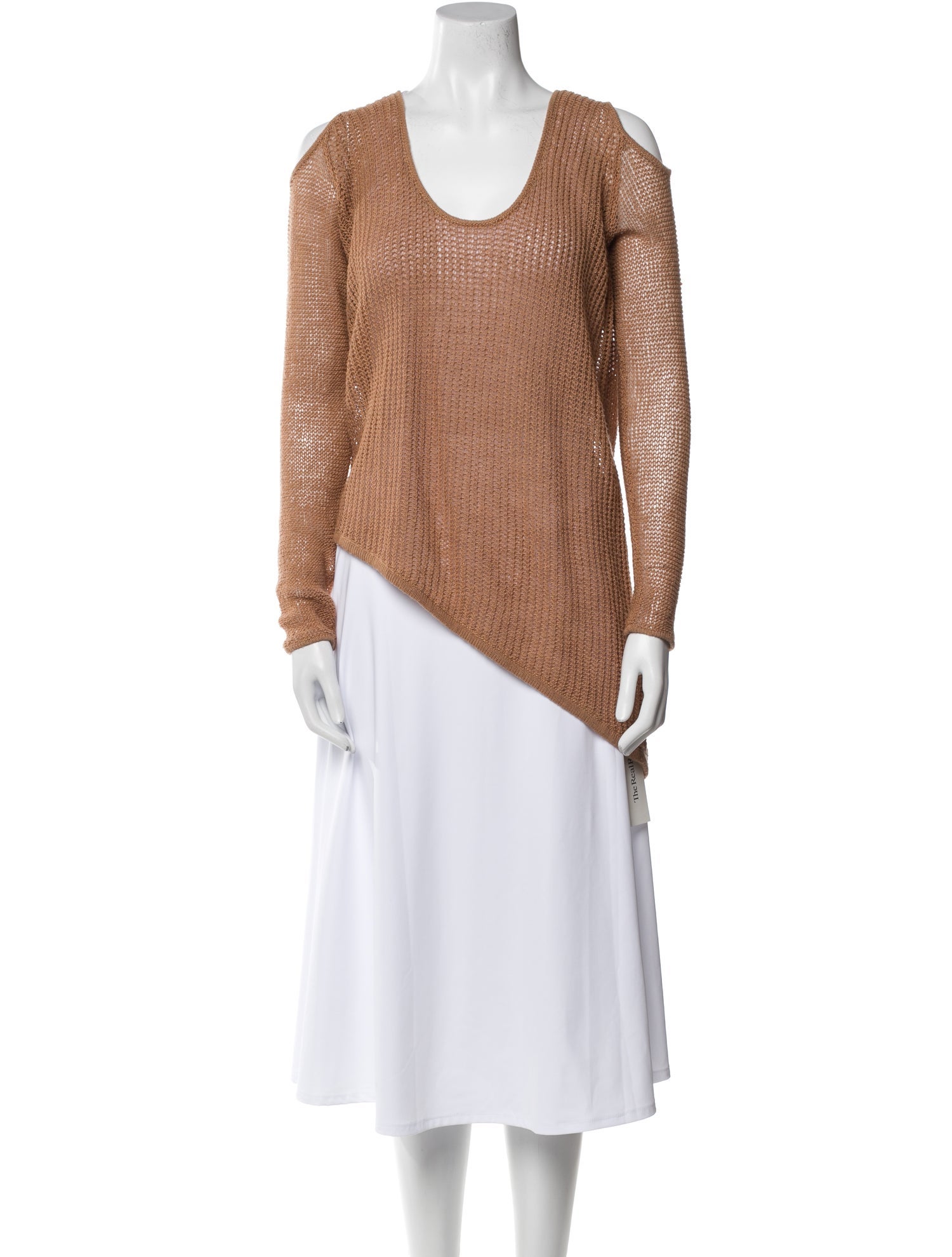 Helmut Lang Wool Scoop Neck Sweater