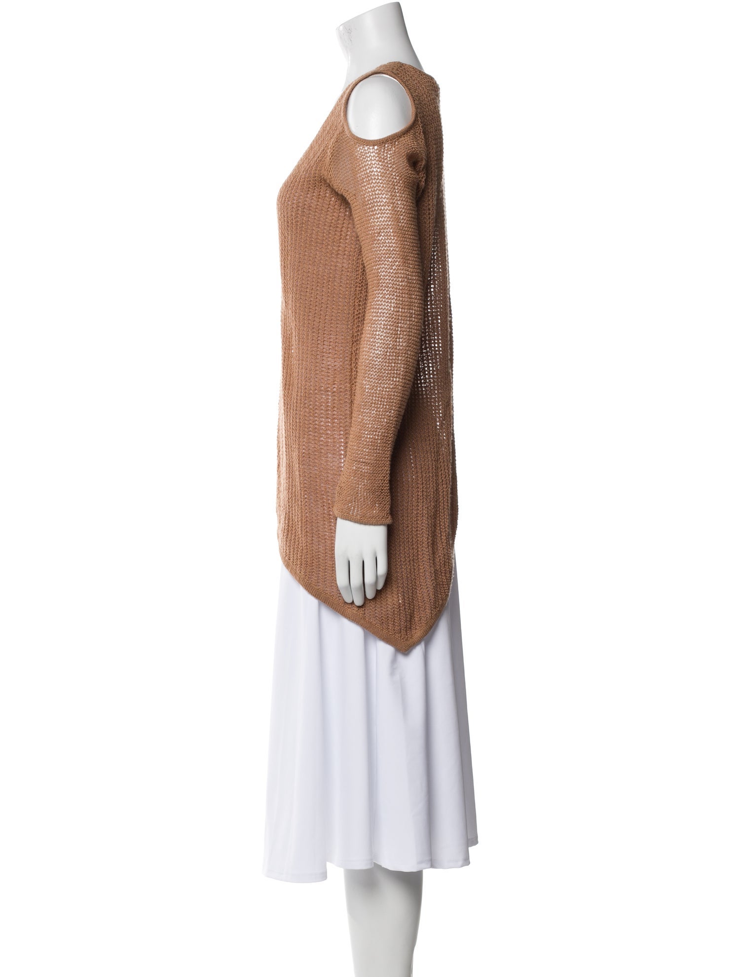 Helmut Lang Wool Scoop Neck Sweater