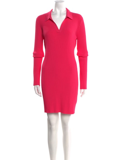 Helmut Lang V-Neck Mini Dress