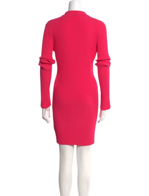 Helmut Lang V-Neck Mini Dress