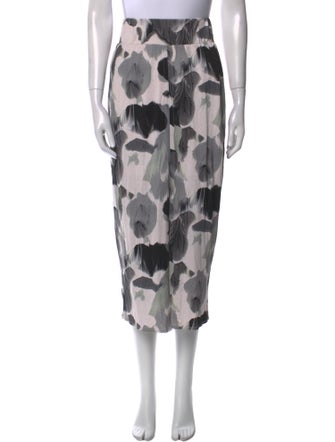 Helmut Lang Silk Midi Length Skirt