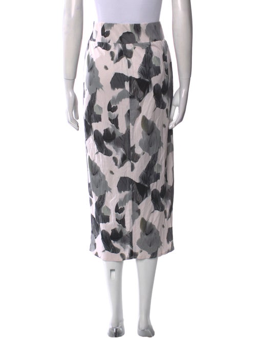 Helmut Lang Silk Midi Length Skirt