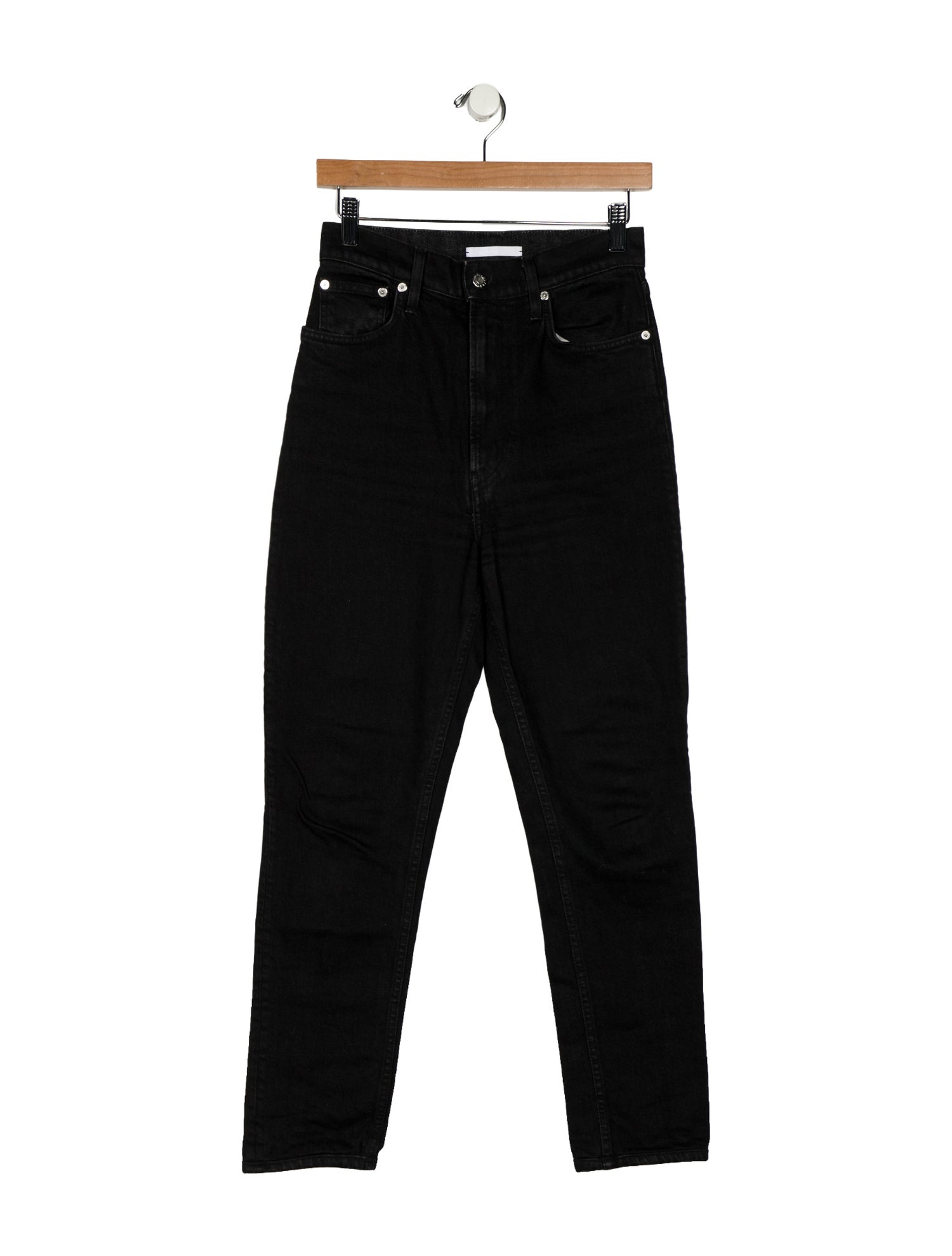 Helmut Lang High-Rise Straight Leg Jeans
