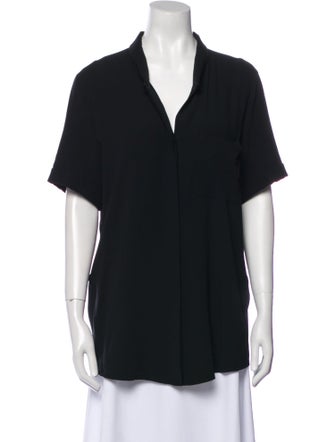 Helmut Lang V-Neck Short Sleeve Tunic