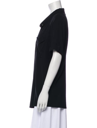 Helmut Lang V-Neck Short Sleeve Tunic