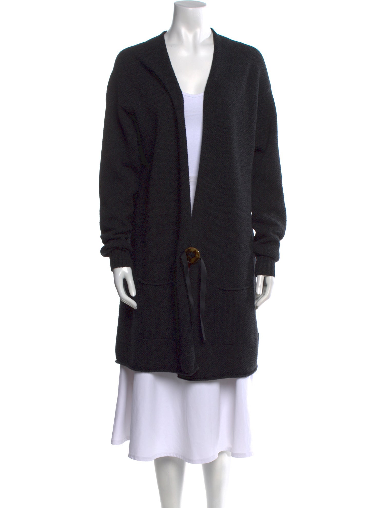 Helmut Lang Wool V-Neck Sweater