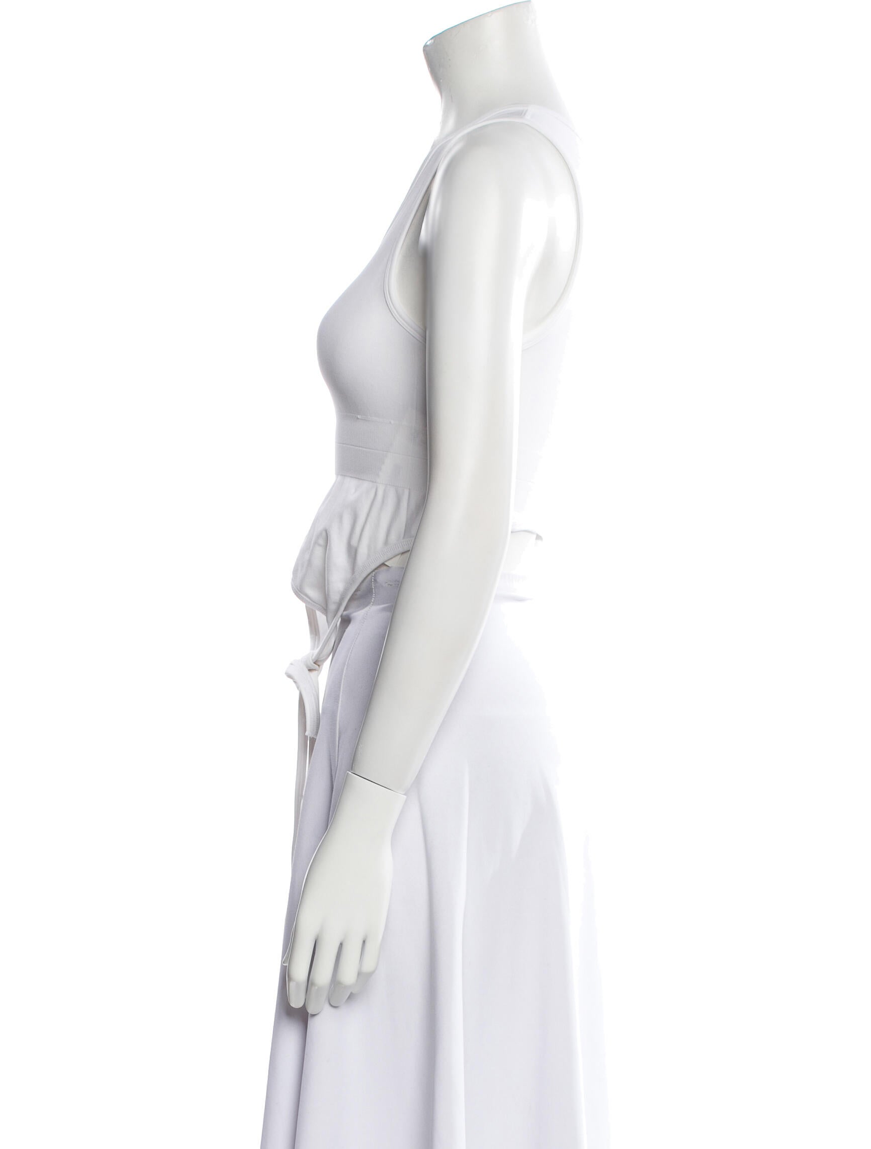 Helmut Lang Scoop Neck Sleeveless Top