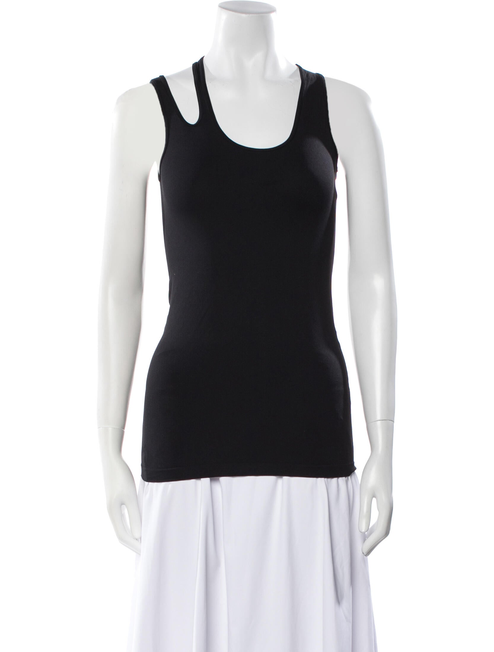 Helmut Lang Scoop Neck Sleeveless Top