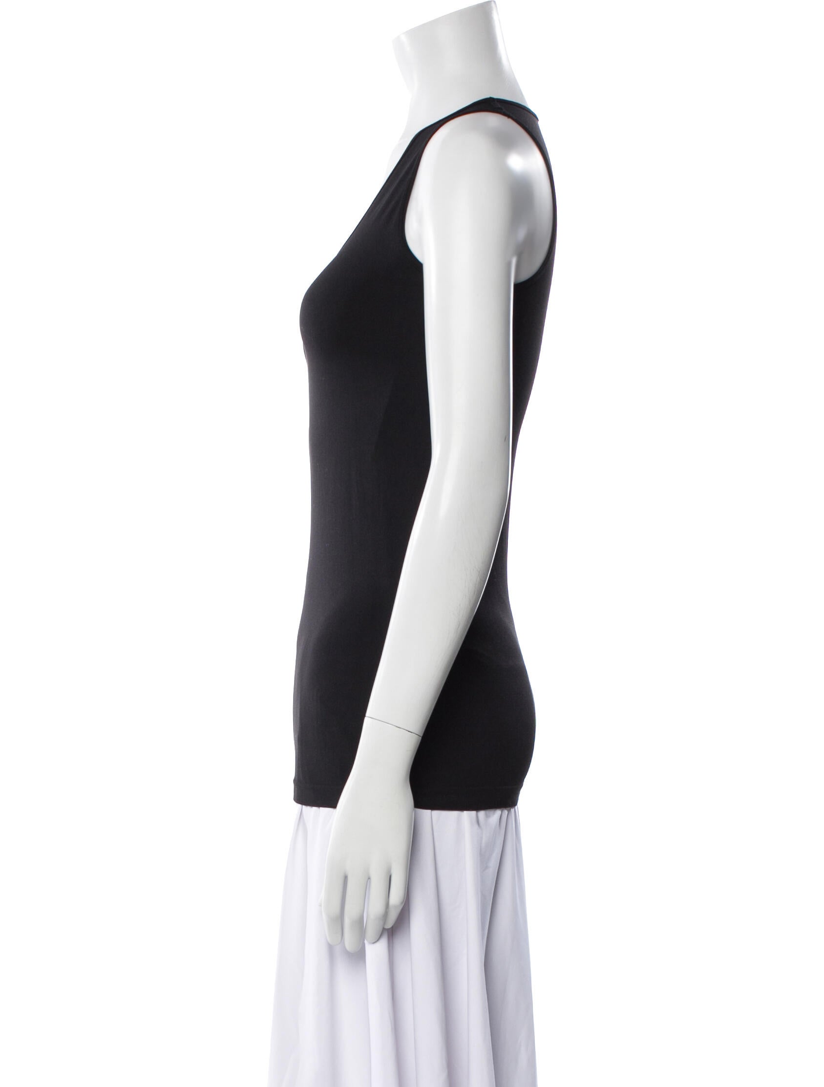 Helmut Lang Scoop Neck Sleeveless Top