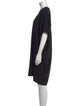 Helmut Lang V-Neck Knee-Length Dress