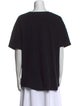 Helmut Lang Scoop Neck Short Sleeve T-Shirt