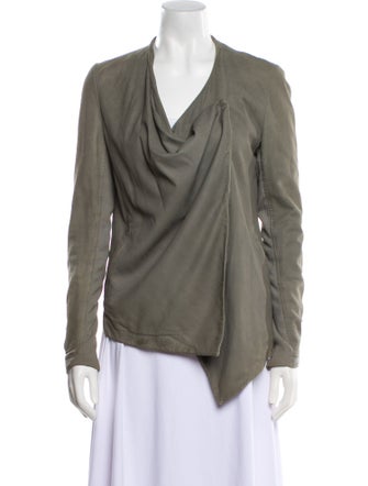 Helmut Lang Shearling Fur Jacket