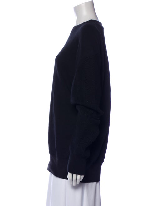 Helmut Lang Bateau Neckline Long Sleeve Sweatshirt
