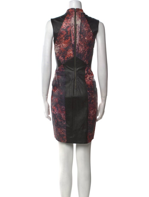 Helmut Lang Goat Leather Mini Dress