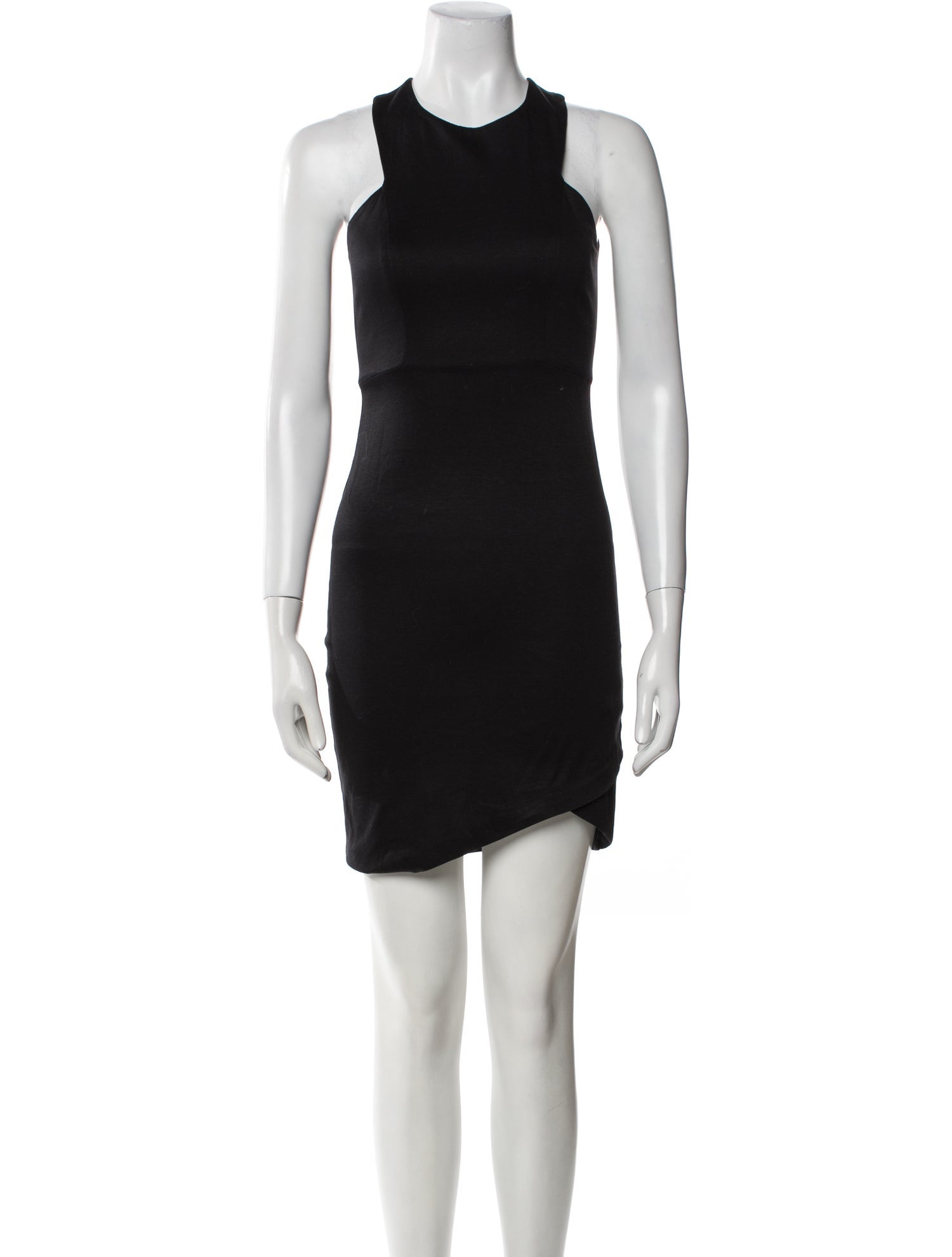 Helmut Lang Crew Neck Mini Dress