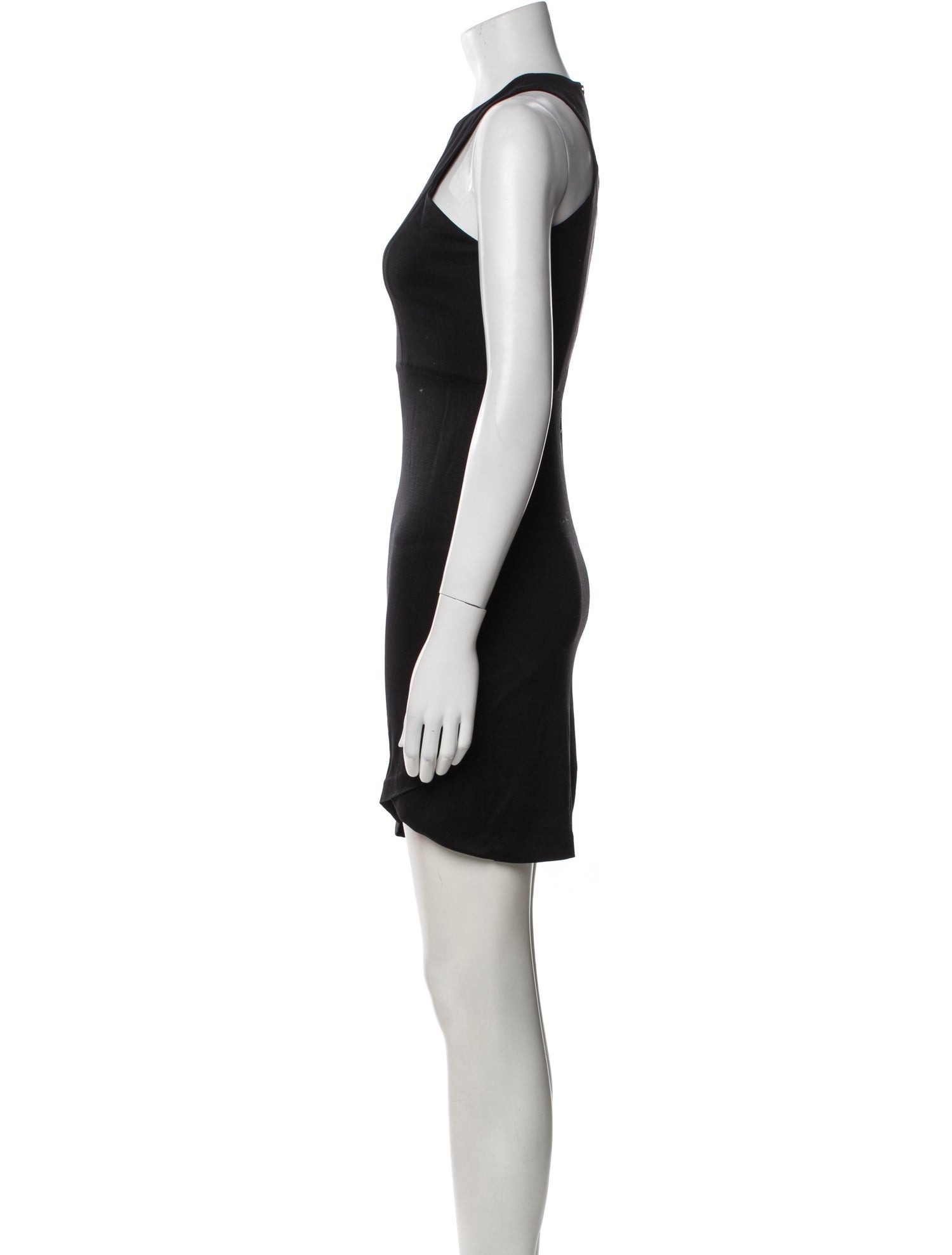 Helmut Lang Crew Neck Mini Dress