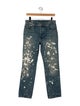 Helmut Lang Mid-Rise Straight Leg Jeans