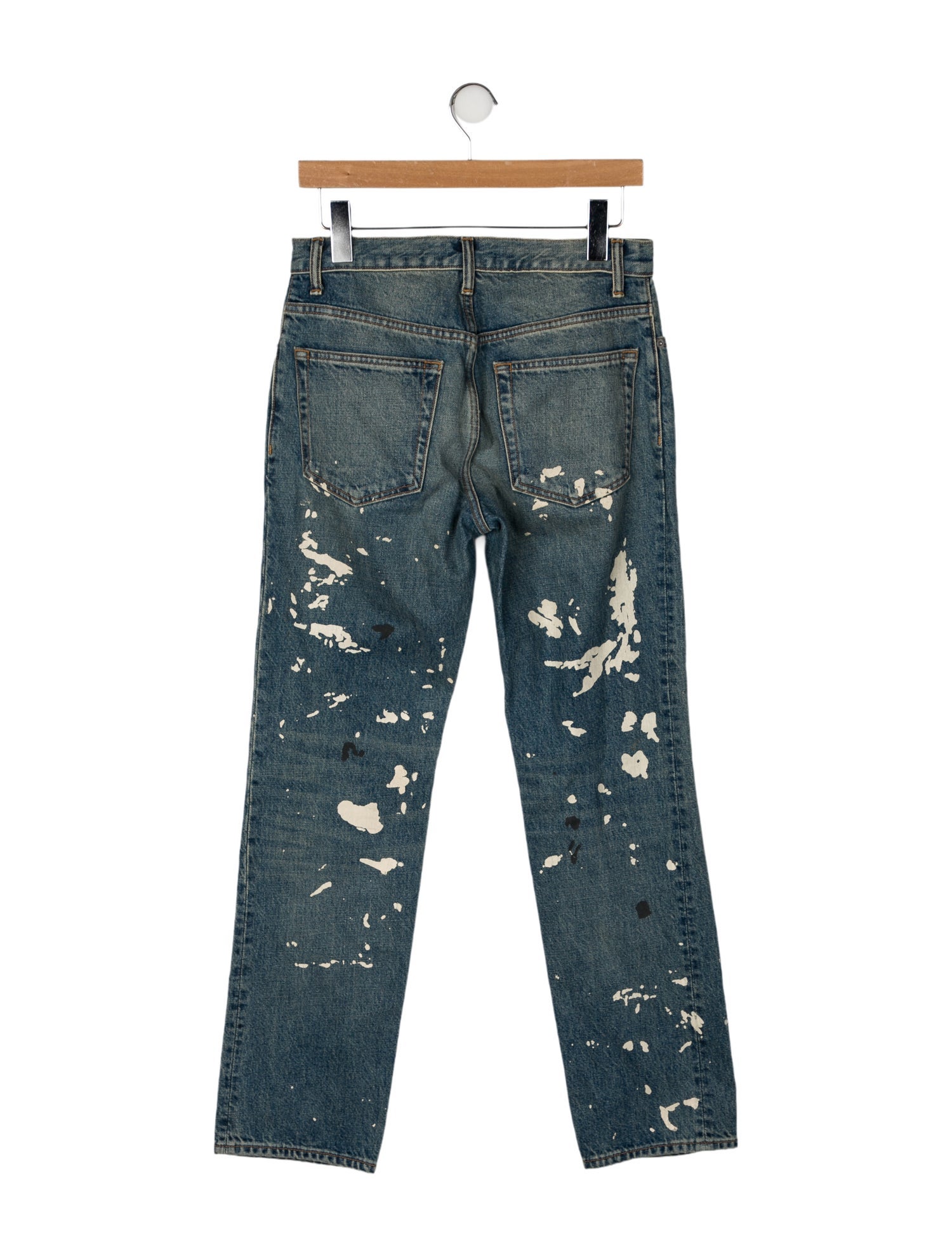 Helmut Lang Mid-Rise Straight Leg Jeans