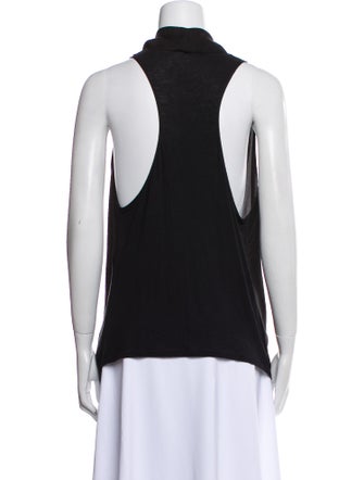 Helmut Lang Cowl Neck Sleeveless Tunic