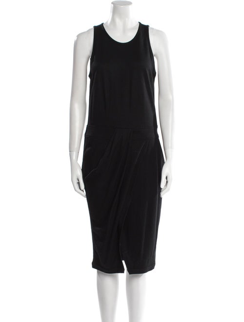 Helmut Lang Wool Midi Length Dress