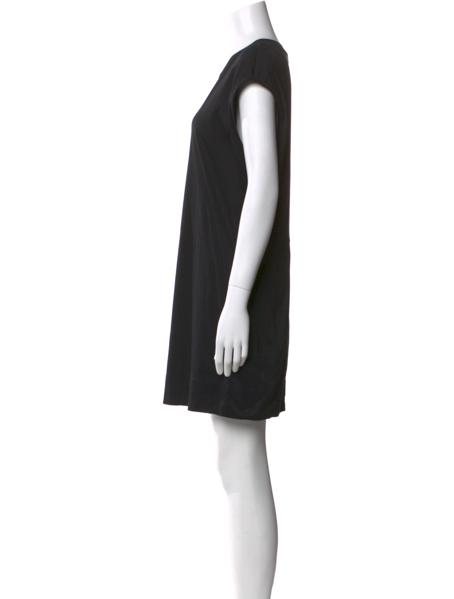 Helmut Lang Scoop Neck Mini Dress