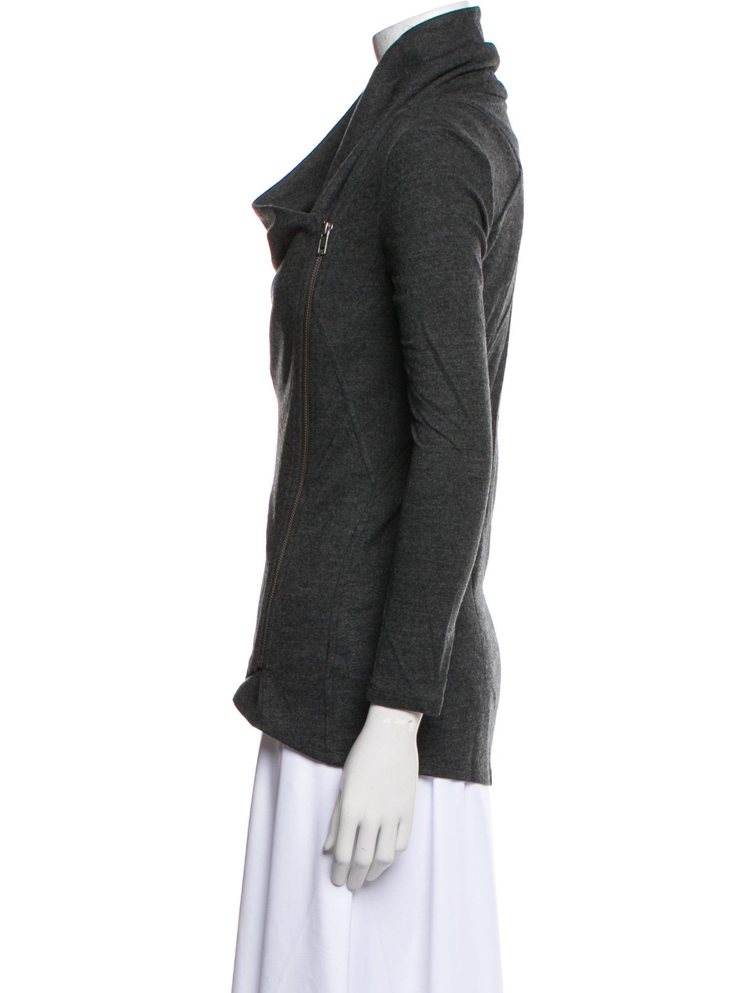 Helmut Lang Wool Biker Jacket