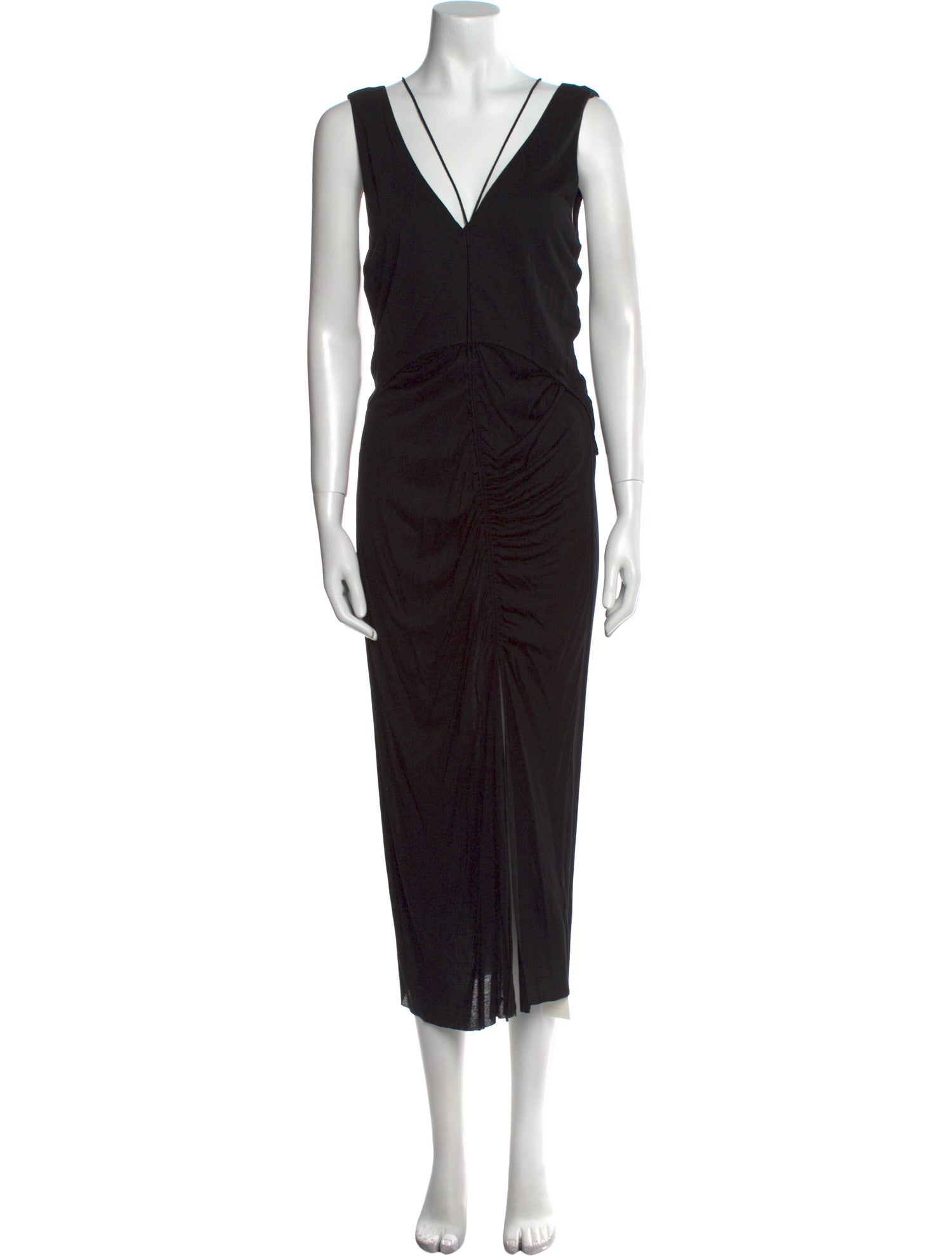 Helmut Lang V-Neck Long Dress w/ Tags