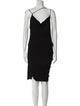 Helmut Lang Cowl Neck Mini Dress