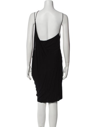Helmut Lang Cowl Neck Mini Dress