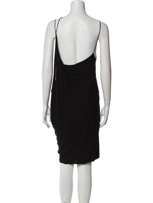 Helmut Lang Cowl Neck Mini Dress