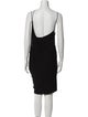 Helmut Lang Cowl Neck Mini Dress
