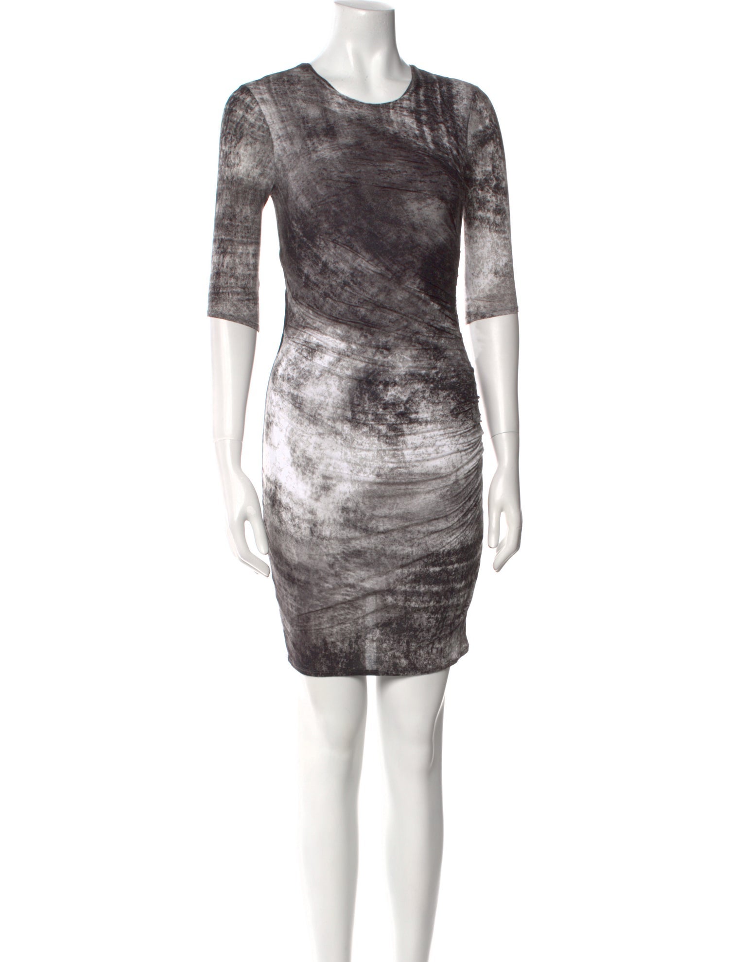 Helmut Lang Printed Mini Dress
