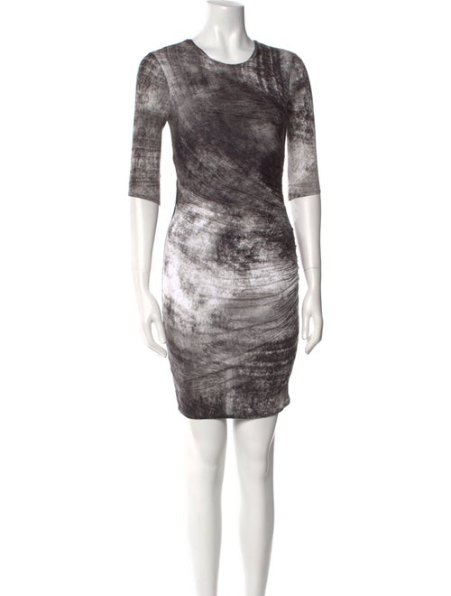 Helmut Lang Printed Mini Dress