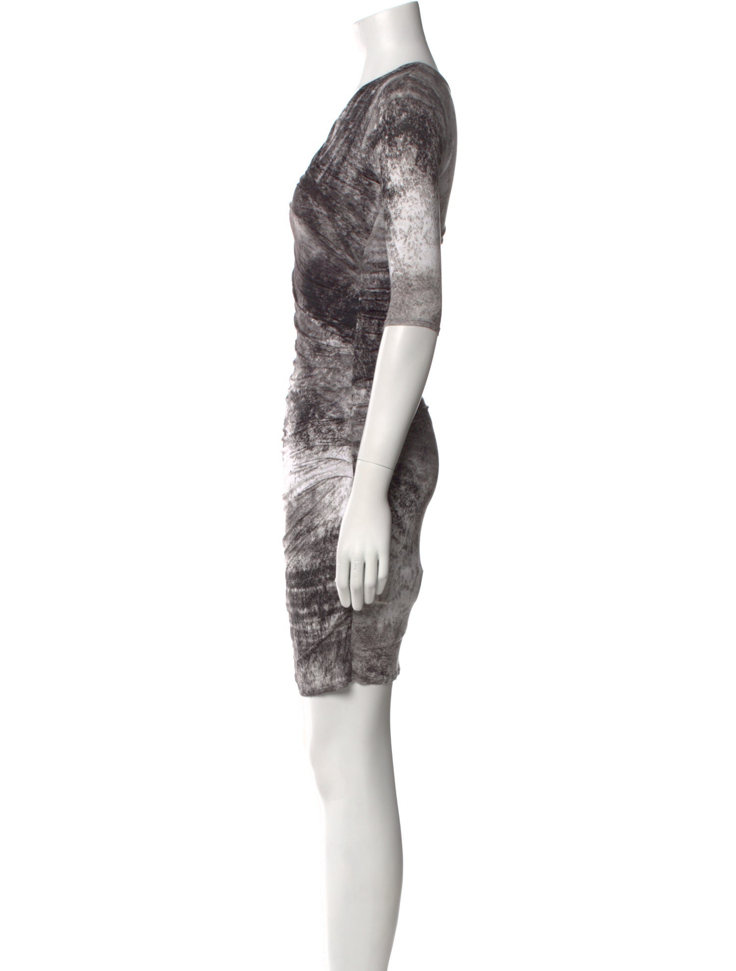 Helmut Lang Printed Mini Dress