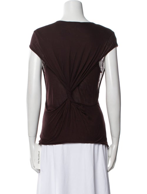 Helmut Lang V-Neck Short Sleeve T-Shirt