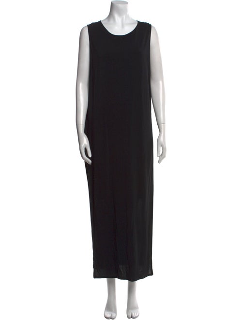 Helmut Lang Scoop Neck Long Dress