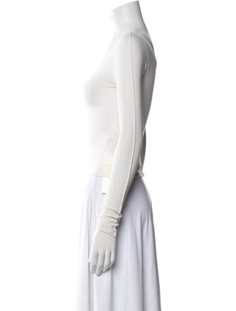 Helmut Lang Scoop Neck Sleeveless Crop Top