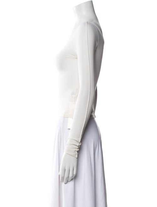 Helmut Lang Scoop Neck Sleeveless Crop Top