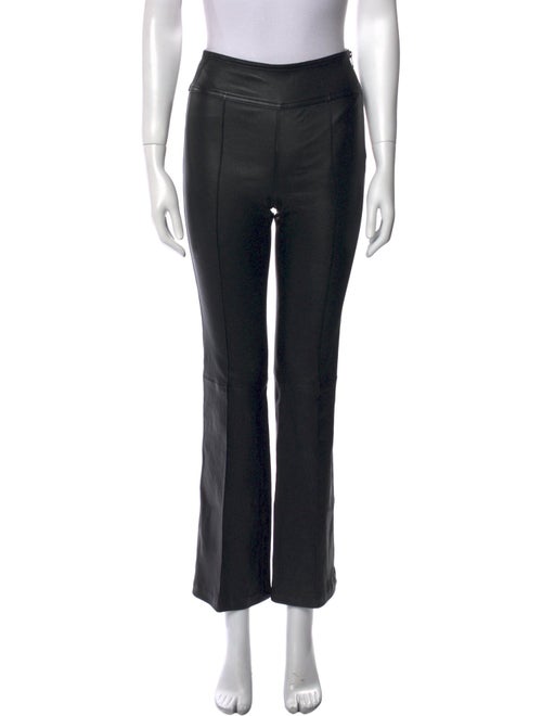 Helmut Lang Leather Straight Leg Pants