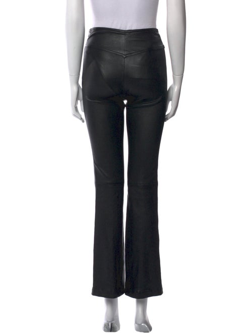 Helmut Lang Leather Straight Leg Pants