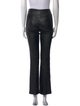 Helmut Lang Leather Straight Leg Pants