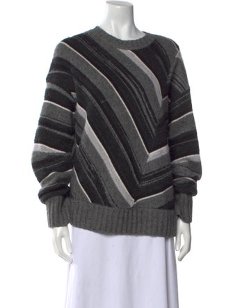 Helmut Lang Wool Striped Sweater
